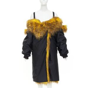 Prada 2021 Fur Oversized Coat